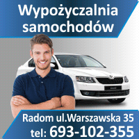 Anonse - WYPOYCZALNIA SAMOCHODW  - P.T.H Janusz Karsznia