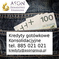 Anonse - kredyty konsolidacja - ASON GROUP SYLWIA ASON