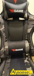 Anonse KRZESO, fotel gamingowy XGAME Army Fotel jest mao uywany w stanie idealnym. Cena 800 z, stan idealny, c.800z. LUBLIN