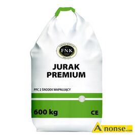 Anonse WAPNO, Wapno granulowane bez magnezu Jurak Premium to bezpieczny nawz wapniowy o wysokiej zawartoci CaCO3 - 92% (CaO 52%). Jest on polecan