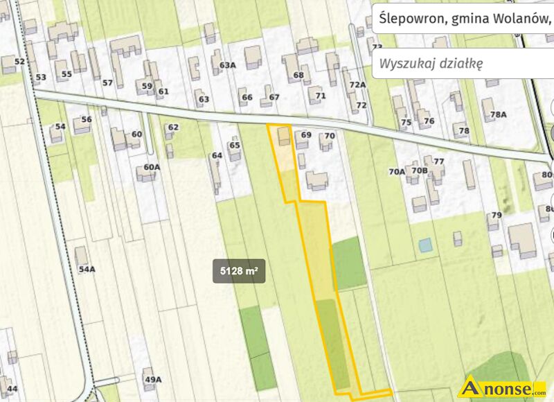 ŚLEPOWRON , dom 75m<sup>2</sup>, 1-rodzinny, na działce 5133m<sup>2</sup>, do remontu, pokoje 3, częściowo ogrodzony media: woda z wodociągu, prąd, ogrzewanie węglowe opis dodatkowy: ŚLEPOWRON , dom 75m<sup>2</sup>, 1-rodzinny, na działce 5133m<sup>2</sup>, do remontu, pokoje 3, częściowo ogrodzony media: woda z wodociągu, prąd, ogrzewanie węglowe opis dodatkowy: