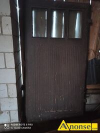 Anonse - DRZWI, używane, garażowe, drewniane dwuskrzydłowe o wym. 2,10x2,20m, na zawiasach kowalskich, stan bardzo dobry, c.450zł do uzg.. KOZŁÓW 5 Anonse DRZWI, używane, garażowe, drewniane dwuskrzydłowe o wym. 2,10x2,20m, na zawiasach kowalskich, stan bardzo dobry, c.450zł do uzg.. KOZŁÓW 5