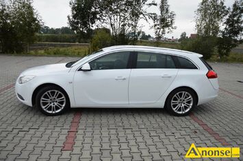 Anonse - OPEL INSIGNIA, 2010r./VIII, 2cm<sup>3</sup>, 140KM, diesel, kombi, 248,326km, biały, metalik, poduszki powietrzne, 8xPP, elektryczne szyby przód, tył ( Anonse OPEL INSIGNIA, 2010r./VIII, 2cm<sup>3</sup>, 140KM, diesel, kombi, 248,326km, biały, metalik, poduszki powietrzne, 8xPP, elektryczne szyby przód, tył (