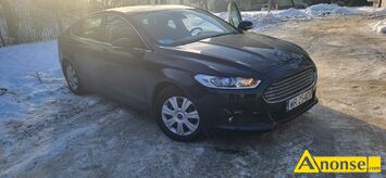Anonse - FORD MONDEO, 2016r., 1.498cm<sup>3</sup>, 160KM, benzyna, hatchback, 140.000km, czarny, metalik, ABS, ASR, autoalarm, immobiliser, manualna, centralny Anonse FORD MONDEO, 2016r., 1.498cm<sup>3</sup>, 160KM, benzyna, hatchback, 140.000km, czarny, metalik, ABS, ASR, autoalarm, immobiliser, manualna, centralny