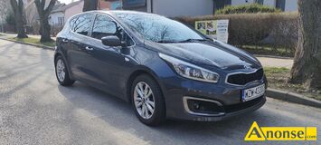 Anonse - KIA CEE'D, 2015r., 1.600cm<sup>3</sup>, 136KM, diesel, hatchback, 223.000km, szary, pierwszy właściciel w Polsce z hakiem opony wielosezonowe roczne Anonse KIA CEE'D, 2015r., 1.600cm<sup>3</sup>, 136KM, diesel, hatchback, 223.000km, szary, pierwszy właściciel w Polsce z hakiem opony wielosezonowe roczne