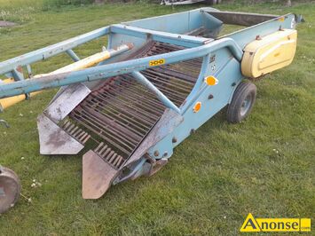 Anonse - KOPACZKA, Elewatorowa, AGROMET, Sprzedam kopaczkę elewatorową dwurzędową firmy Agromet fabryczna w oryginale nie malowana taśmy metalowe ogn Anonse KOPACZKA, Elewatorowa, AGROMET, Sprzedam kopaczkę elewatorową dwurzędową firmy Agromet fabryczna w oryginale nie malowana taśmy metalowe ogn