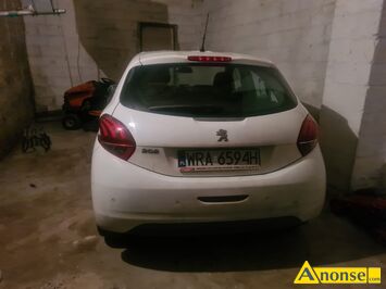 Anonse - PEUGEOT 208, 2019r./V, 1.500cm<sup>3</sup>, 102KM, 16V, turbo diesel, hatchback, 78.000km, biały, metalik, immobiliser, ABS, system kontroli trakcji, p Anonse PEUGEOT 208, 2019r./V, 1.500cm<sup>3</sup>, 102KM, 16V, turbo diesel, hatchback, 78.000km, biały, metalik, immobiliser, ABS, system kontroli trakcji, p