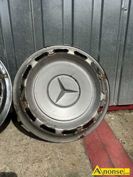 MERCEDES ,opis dodatkowy: Sprzedam 5 sztuk kopakw metalowych R14 do Mercedesa W123 beczka

-2 szt - image 2 - anonse.com