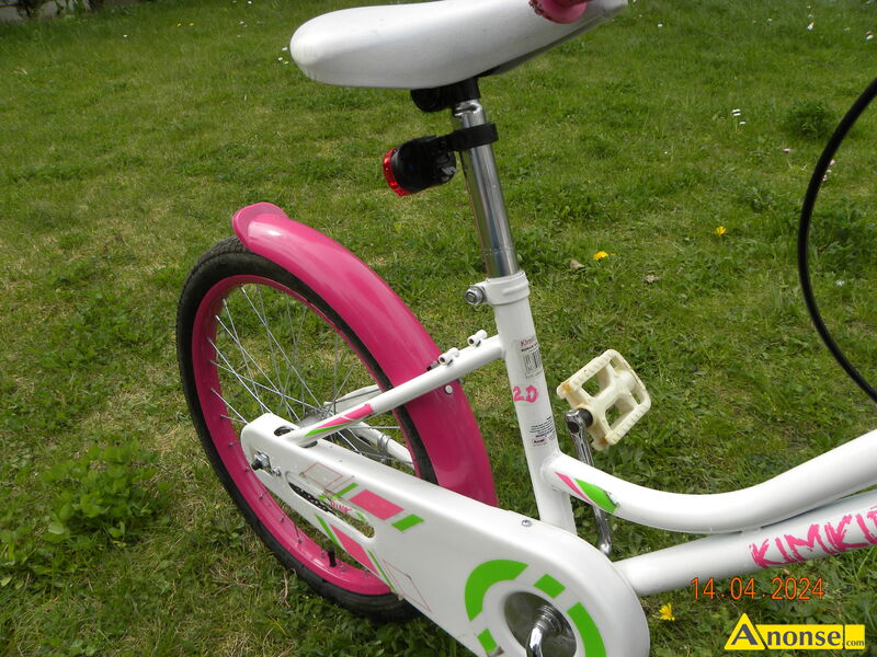 rower , dziecicy,opis dodatkowy: Rower dziewczcy 20 cali, dla dziecka w wieku 6-10 lat, rama stal - image 0 - anonse.com