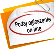 podaj og�oszenie
