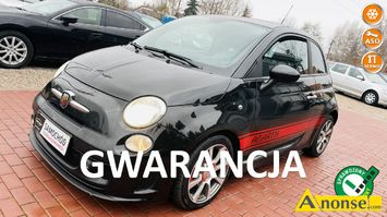 Anonse ABARTH 500, 2009r., 1.400cm<sup>3</sup>, 135KM, benzyna, hatchback, 136.000km, czarny, metalik, abs, kontrola trakcji (asr), regulacja wysokosci fotela