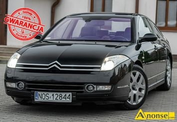 Anonse CITROEN C6, 2007r., 2.700cm<sup>3</sup>, 204KM, diesel, sedan, 259.000km, czarny, metalik, abs, kontrola trakcji (asr), regulacja wysokosci fotela, dzi