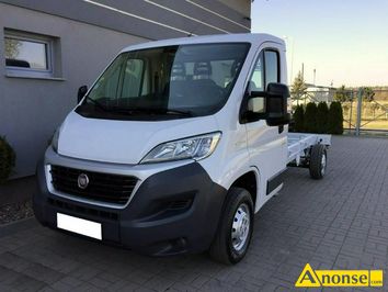 Anonse FIAT DUCATO, 2023r., 2.184cm<sup>3</sup>, 140KM, diesel, 1km, biay, rama do zabudowy, abs, immobiliser, centralny zamek, elektryczne szyby, elektryczn