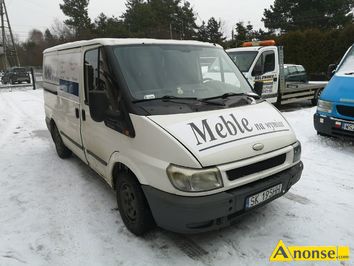Anonse FORD TRANSIT, 2006r., 2.000cm<sup>3</sup>, 86KM, diesel, 262.000km, biay, furgon blaszak, abs, centralny zamek, wspomaganie kierownicy, drzwi odsuwane