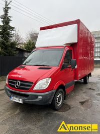 Anonse MERCEDES SPRINTER, 2012r., 2.200cm<sup>3</sup>, 129KM, diesel, 268.000km, czerwony, abs, kontrola trakcji (asr), immobiliser, centralny zamek, regulowa