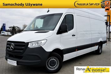 Anonse MERCEDES SPRINTER, 2020r., 2.143cm<sup>3</sup>, 163KM, diesel, 42.100km, biay, furgon blaszak, abs, kontrola trakcji (asr), regulacja wysokosci fotela