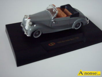 Anonse MODEL, Model Mercedes - Benz 170 S 1950 Rok Skala 1/43 Firma kolekcjonerska Signature, stan bardzo dobry, c.150zł. LUBLIN