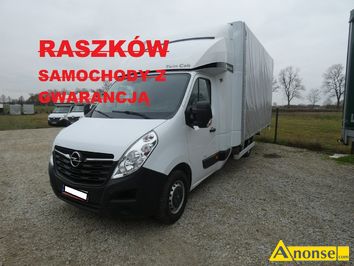Anonse OPEL Movano, 2020r., 2.300cm<sup>3</sup>, 170KM, diesel, 230.000km, biay, skrzynia z plandeka, welurowa tapicerka, kabina sypialna, winda samozaladowc