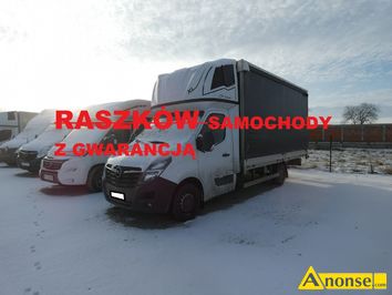 Anonse OPEL Movano, 2020r., 2.300cm<sup>3</sup>, 170KM, diesel, 200.000km, biay, skrzynia z plandeka, 110, c.117.000z do uzg.. OSTRW WIELKOPOLSKI 739-093