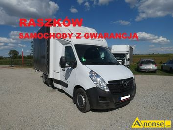 Anonse OPEL Movano, 2021r., 2.300cm<sup>3</sup>, 170KM, diesel, 85.000km, biay, skrzynia z plandeka, winda samozaladowcza, 109, c.135.900z do uzg.. OSTRW W