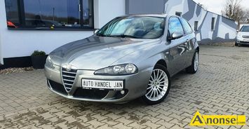 Anonse ALFA ROMEO 147, 2006r., 1.598cm<sup>3</sup>, 105KM, benzyna, hatchback, 188.569km, metalik, abs, kontrola trakcji (asr), regulacja wysokosci fotela, dz