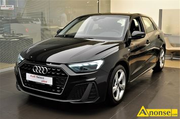 Anonse AUDI A1, 2021r., 999cm<sup>3</sup>, 95KM, benzyna, hatchback, 18.200km, czarny, metalik, abs, kontrola trakcji (asr), regulacja wysokosci fotela, dziel