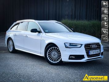 Anonse AUDI A4, 2014r., 1.968cm<sup>3</sup>, 190KM, diesel, coupe, 212.000km, biay, metalik, 99, c.63.500z do uzg.. TARNOWSKIE GRY