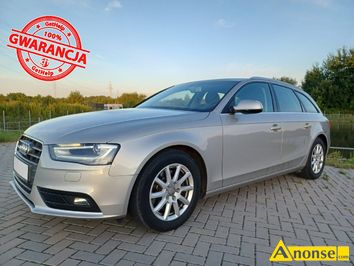 Anonse AUDI A4, 2014r., 2.000cm<sup>3</sup>, 170KM, diesel, 194.000km, beowy, pera, abs, dzielona tylna kanapa, centralny zamek, swiatla przeciwmgielne, czu