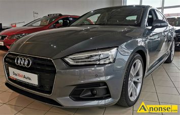 Anonse AUDI A5, 2018r., 1.998cm<sup>3</sup>, 190KM, diesel, coupe, 85.371km, metalik, abs, kontrola trakcji (asr), regulacja wysokosci fotela, kierownica wiel