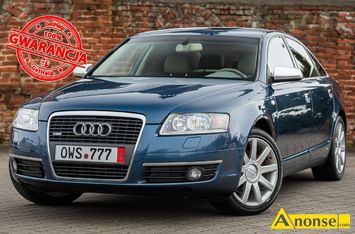 Anonse AUDI A6, 2006r., 2.400cm<sup>3</sup>, 177KM, benzyna, sedan, 289.000km, niebieski, metalik, abs, kontrola trakcji (asr), regulacja wysokosci fotela, ki