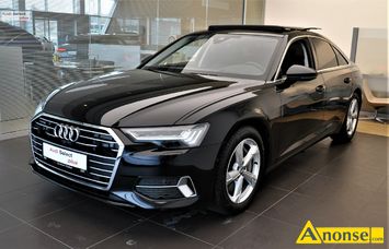 Anonse AUDI A6, 2020r., 1.000cm<sup>3</sup>, 299KM, hybrydowy, sedan, 71.049km, czarny, metalik, abs, kontrola trakcji (asr), regulacja wysokosci fotela, dzie