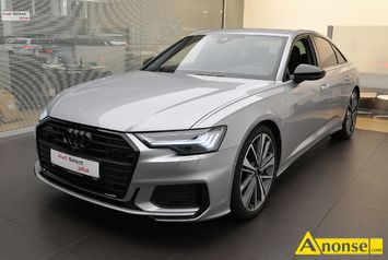 Anonse AUDI A6, 2022r., 1.000cm<sup>3</sup>, 299KM, hybrydowy, sedan, 9.931km, srebrny, metalik, abs, kontrola trakcji (asr), regulacja wysokosci fotela, dzie