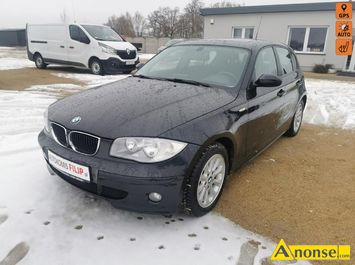 Anonse BMW 120, 2008r., 2.000cm<sup>3</sup>, 2000KM, benzyna, hatchback, 185.000km, czarny, metalik, abs, kontrola trakcji (asr), dzielona tylna kanapa, autoa