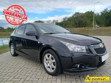 Anonse CHEVROLET Cruze, 2012r., 2.000cm<sup>3</sup>, 163KM, diesel, hatchback, 192.000km, czarny, metalik, abs, regulacja wysokosci fotela, dzielona tylna kan