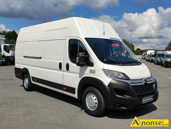 Anonse CITROEN JUMPER, 2018r., 1.997cm<sup>3</sup>, 163KM, diesel, 165.000km, biay, furgon blaszak, abs, kontrola trakcji (asr), regulacja wysokosci fotela,
