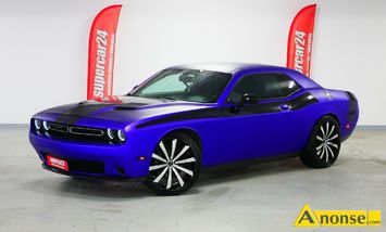 Anonse DODGE CHALLENGER, 2016r., 3.600cm<sup>3</sup>, 309KM, benzyna + gaz, coupe, 95.000km, fioletowy, metalik, abs, kontrola trakcji (asr), regulacja wysoko