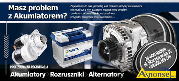 Anonse ELEKTRYKA, Auto Serwis Akumulatory Rozruszniki Alternatory akumulatory samochodowe rne marki AGM EFB Start Stop wymiana sprawdzenie sprawn