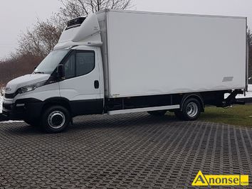 Anonse IVECO Daily 70-170 WINDA CHŁODNIA, 2016r., 2.998cm<sup>3</sup>, 170KM, diesel, 384.587km, chodnia, abs, immobiliser, centralny zamek, elektryczne szy