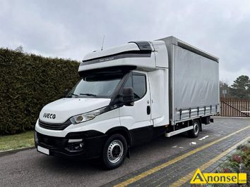 Anonse IVECO Daily 35S18, 2019r., 2.998cm<sup>3</sup>, 180KM, diesel, 240.000km, biay, skrzynia z plandeka, abs, kontrola trakcji (asr), regulacja wysokosci