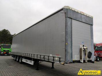 Anonse PRZYCZEPA, Fliegl, abs, rozsuwany dach, tylne drzwi, c.99.000z. WIDEKI