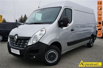 Anonse RENAULT MASTER, 2018r., 2.299cm<sup>3</sup>, 170KM, diesel, 74.300km, srebrny, furgon blaszak, abs, regulacja wysokosci fotela, immobiliser, centralny