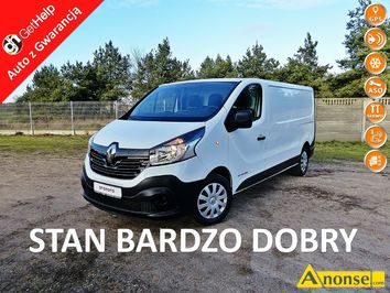 Anonse RENAULT TRAFIC, 2016r., 1.600cm<sup>3</sup>, 120KM, diesel, 202.000km, biay, furgon blaszak, abs, kontrola trakcji (asr), regulacja wysokosci fotela,