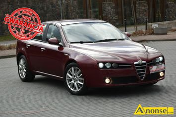 Anonse ALFA ROMEO 159, 2006r., 2.387cm<sup>3</sup>, 200KM, diesel, sedan, 286.000km, bordowy, pera, abs, kontrola trakcji (asr), regulacja wysokosci fotela,