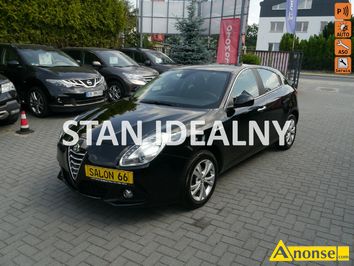 Anonse ALFA ROMEO GIULIETTA, 2015r., 1.368cm<sup>3</sup>, 120KM, benzyna, hatchback, 151.275km, czarny, pera, abs, kontrola trakcji (asr), regulacja wysokosc