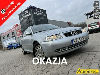 Anonse AUDI A3, 1998r., 1.896cm<sup>3</sup>, 110KM, diesel, hatchback, 238.900km, srebrny, metalik, abs, regulacja wysokosci fotela, dzielona tylna kanapa, im