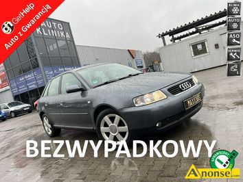 Anonse AUDI A3, 2003r., 1.595cm<sup>3</sup>, 102KM, benzyna, hatchback, 181.700km, metalik, abs, dzielona tylna kanapa, autoalarm, immobiliser, centralny zame