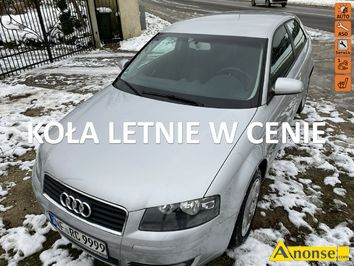 Anonse AUDI A3, 2005r., 1.600cm<sup>3</sup>, 102KM, benzyna, hatchback, 275.000km, srebrny, metalik, abs, kontrola trakcji (asr), regulacja wysokosci fotela,