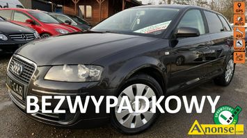 Anonse AUDI A3, 2006r., 1.896cm<sup>3</sup>, 105KM, diesel, hatchback, 201.476km, metalik, abs, regulacja wysokosci fotela, dzielona tylna kanapa, immobiliser