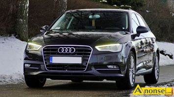 Anonse AUDI A3, 2013r., 1.968cm<sup>3</sup>, 150KM, diesel, hatchback, 228.181km, czarny, metalik, abs, kontrola trakcji (asr), regulacja wysokosci fotela, dz