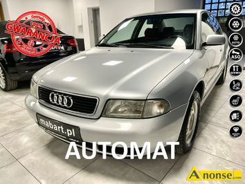 Anonse AUDI A4, 1995r., 2.598cm<sup>3</sup>, 150KM, benzyna, sedan, 168.000km, srebrny, metalik, kontrola trakcji (asr), regulacja wysokosci fotela, dzielona